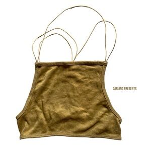 Urban Outfitters Out From Under Strapy Bralette Women Color Mustard Size XS/S